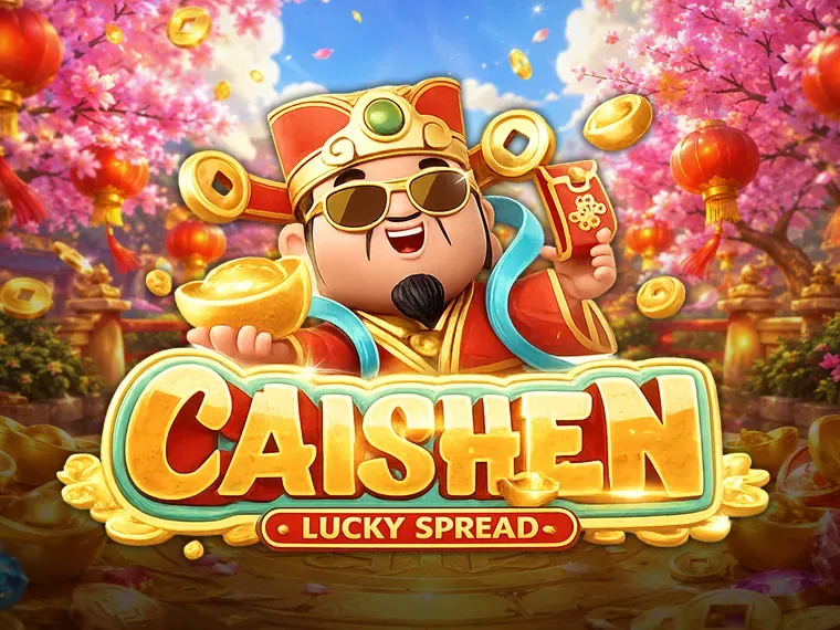 PLAYSTAR : CAISHEN-LUCKY SPREAD - HIGHBET33