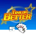 Tens or Better 5 Hand - HIGHBET33